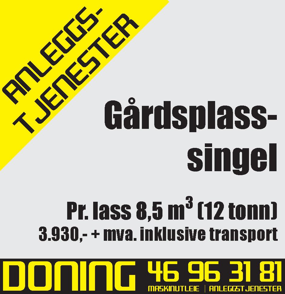 Gårdsplass-singel