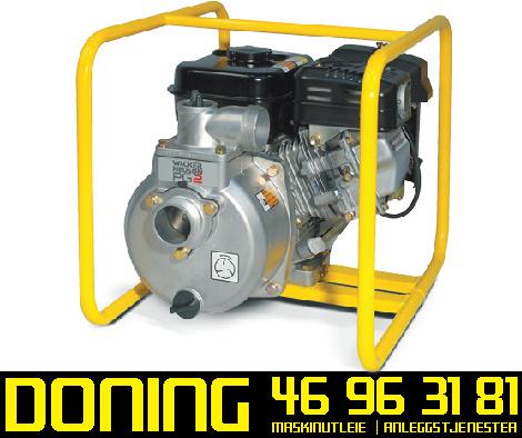 Wacker Neuson lensepumpe