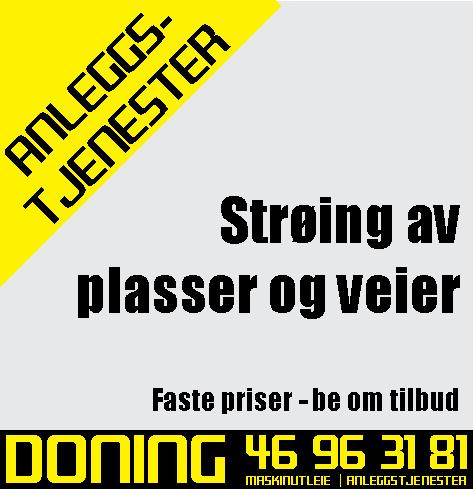 Strøing/ grusing