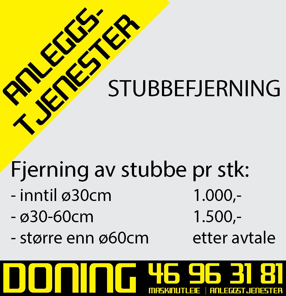 Stubbefjerning